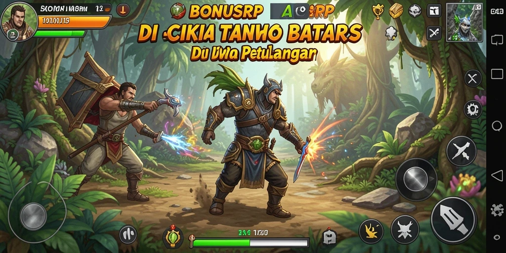 Gameplay ACTION seru dan mendebarkan di BONUSRP.