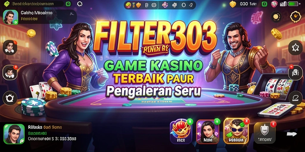 Tampilan gameplay FILTER303 yang memukau dan penuh aksi Kasino.