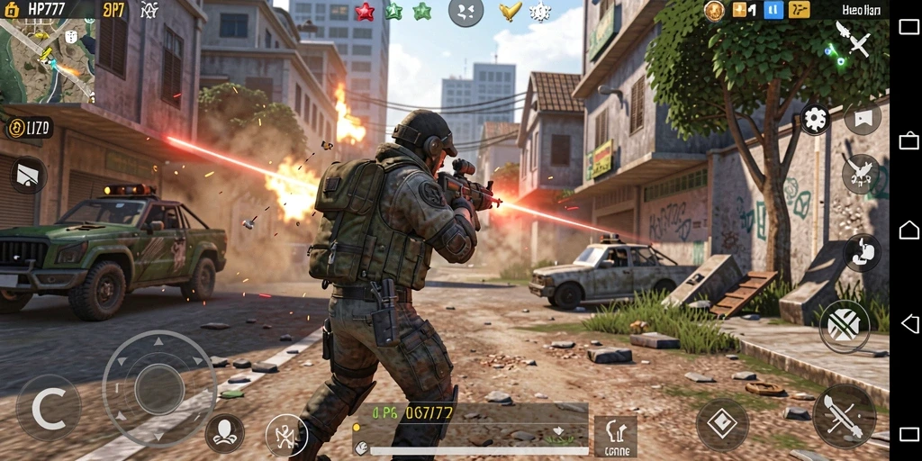 Gameplay seru dan grafis menarik di HP777.