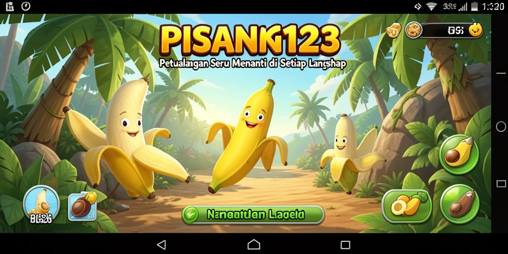 Tampilan menarik dari gameplay PISANG123 yang memikat.